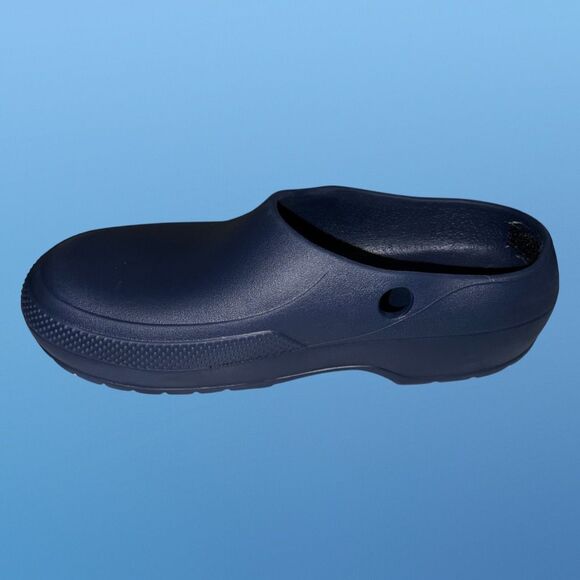 Unisex Crocs Medical Clog Navy No Strap Slip On Design Size M6 W8 - Picture 3 of 7